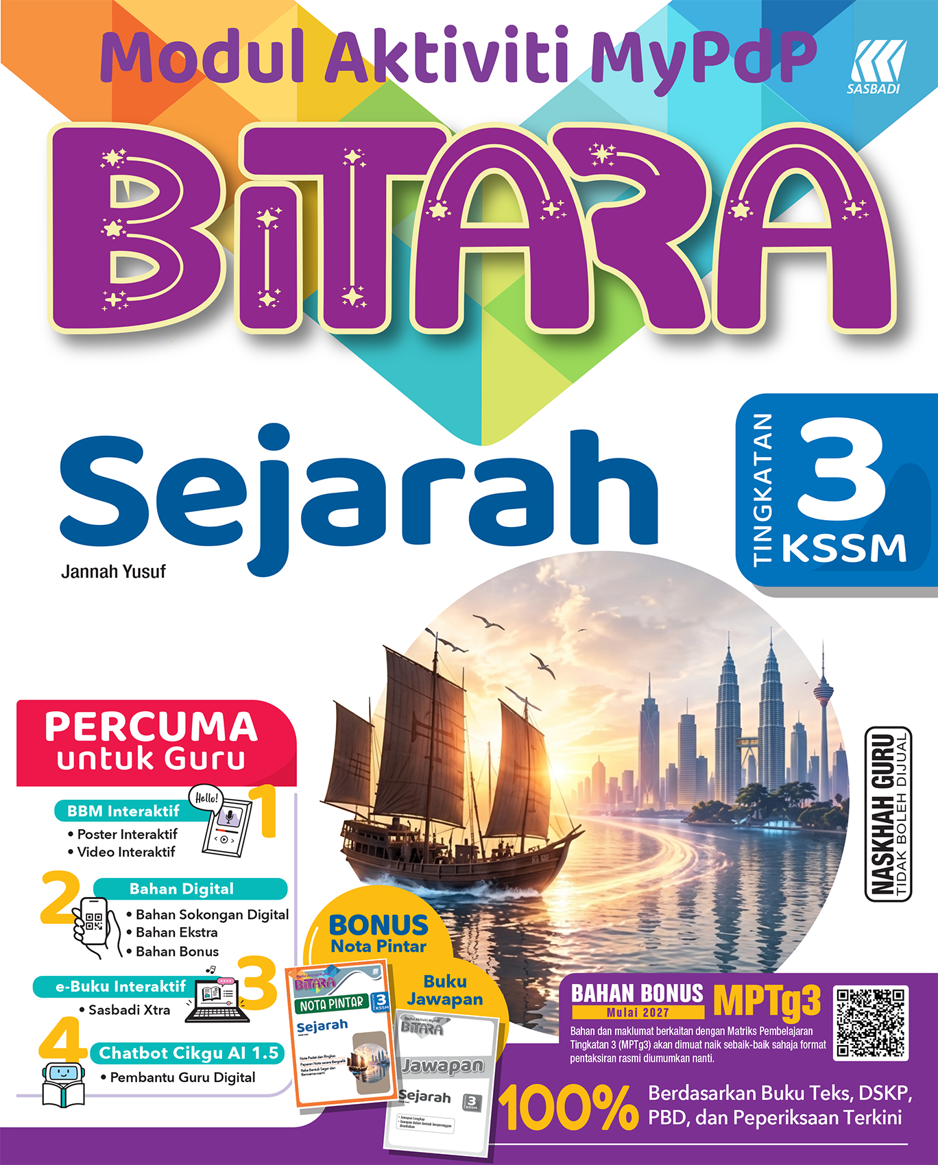MyPdp Bitara Sejarah Ting. 3 Cover